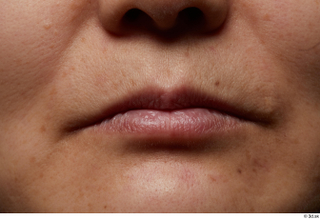  Photos Chiziwa Homugi HD Face skin references lips mouth pores skin texture 0011.jpg